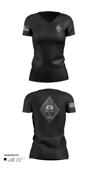 Womens Short Sleeve Vneck Shirt, DCT Phoenix - DOJ, Police, Teamtime, Team time, sublimation, custom sports apparel, team uniforms, spirit wear, spiritwear, sports uniforms, custom shirts, team store, custom team store, fundraiser sports, apparel fundraiser