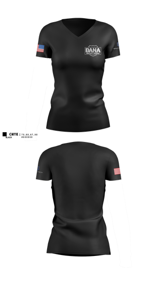 Womens Short Sleeve Vneck Shirt, Alabama SalesDana Safety Supply, Police, Teamtime, Team time, sublimation, custom sports apparel, team uniforms, spirit wear, spiritwear, sports uniforms, custom shirts, team store, custom team store, fundraiser sports, apparel fundraiser