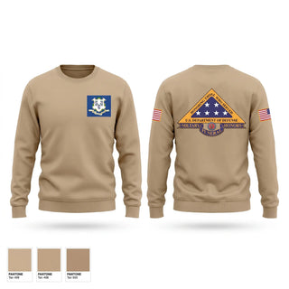 Crew Neck Sweatshirt, MFH CTARNG, National Guard, Teamtime, Team time, sublimation, custom sports apparel, team uniforms, spirit wear, spiritwear, sports uniforms, custom shirts, team store, custom team store, fundraiser sports, apparel fundraiser