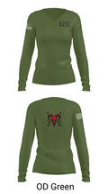0232 89071174 Women's Long Sleeve V-neck Shirt - 57