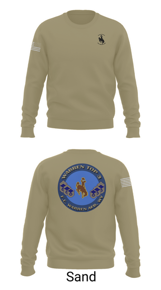 Crew Neck Sweatshirt, FE Warren Top-III, , Teamtime, Team time, sublimation, custom sports apparel, team uniforms, spirit wear, spiritwear, sports uniforms, custom shirts, team store, custom team store, fundraiser sports, apparel fundraiser
