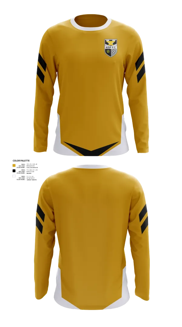 Long Sleeve Performance Shirt, AISP F.C., Men's Soccer, Teamtime, Team time, sublimation, custom sports apparel, team uniforms, spirit wear, spiritwear, sports uniforms, custom shirts, team store, custom team store, fundraiser sports, apparel fundraiser