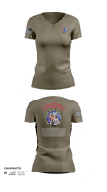 Karl & Hedwig Ackermann Memorial Institute for Joint Military Intelligence and Law Enforcement Education & Training at MARDET Fort Leonard Wood 34903411 Women's Short Sleeve V-neck Shirt - 120