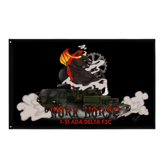 Flag, 1-51 ADA D.CO MAINT PLT, Army, Teamtime, Team time, sublimation, custom sports apparel, team uniforms, spirit wear, spiritwear, sports uniforms, custom shirts, team store, custom team store, fundraiser sports, apparel fundraiser