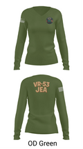 VR-53 68911207 Women's Long Sleeve V-neck Shirt - 54