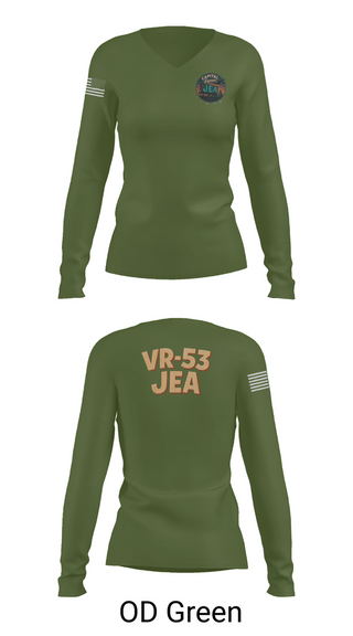 Womens Long Sleeve Vneck Shirt, VR-53, , Teamtime, Team time, sublimation, custom sports apparel, team uniforms, spirit wear, spiritwear, sports uniforms, custom shirts, team store, custom team store, fundraiser sports, apparel fundraiser