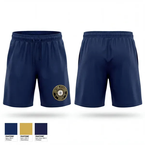 Athletic Shorts With Pockets, PHS NJROTC, Navy, Teamtime, Team time, sublimation, custom sports apparel, team uniforms, spirit wear, spiritwear, sports uniforms, custom shirts, team store, custom team store, fundraiser sports, apparel fundraiser