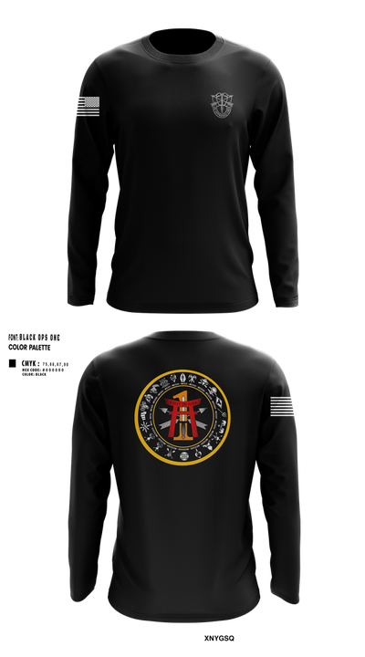 1st Battalion, 1st Special Forces Group (Airborne) 63765130 Long Sleeve Performance Shirt 1