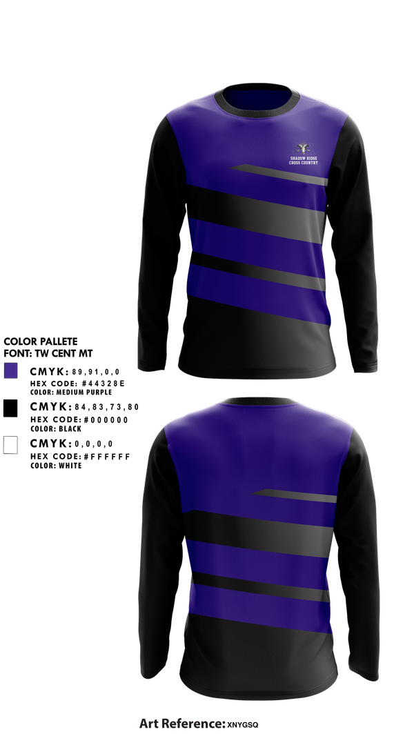 Long Sleeve Performance Shirt, Shadow Ridge, Cross Country, Teamtime, Team time, sublimation, custom sports apparel, team uniforms, spirit wear, spiritwear, sports uniforms, custom shirts, team store, custom team store, fundraiser sports, apparel fundraiser