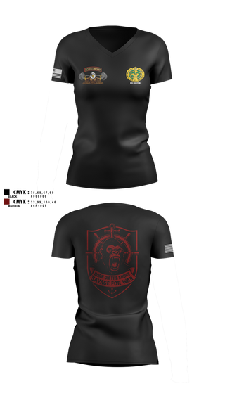 Womens Short Sleeve Vneck Shirt, Echo Company, , Teamtime, Team time, sublimation, custom sports apparel, team uniforms, spirit wear, spiritwear, sports uniforms, custom shirts, team store, custom team store, fundraiser sports, apparel fundraiser