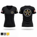 Tillman County Law Enforcement Center 94569712 Women's Short Sleeve V-neck Shirt - 1