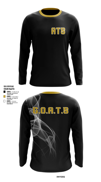 ALL THE SMOKE Long Sleeve Performance Shirt - 6