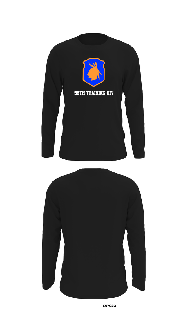 Long Sleeve Performance Shirt, 98th training div, , Teamtime, Team time, sublimation, custom sports apparel, team uniforms, spirit wear, spiritwear, sports uniforms, custom shirts, team store, custom team store, fundraiser sports, apparel fundraiser