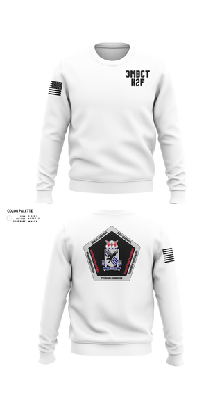 Crew Neck Sweatshirt, 3BCT H2F, Army, Teamtime, Team time, sublimation, custom sports apparel, team uniforms, spirit wear, spiritwear, sports uniforms, custom shirts, team store, custom team store, fundraiser sports, apparel fundraiser