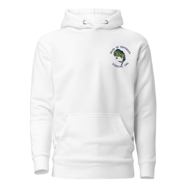 Band of Brothers Fishing 12640804 Unisex Premium Hoodie | Cotton Heritage M2580