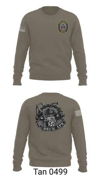 Crew Neck Sweatshirt, DDG 103 OD, , Teamtime, Team time, sublimation, custom sports apparel, team uniforms, spirit wear, spiritwear, sports uniforms, custom shirts, team store, custom team store, fundraiser sports, apparel fundraiser