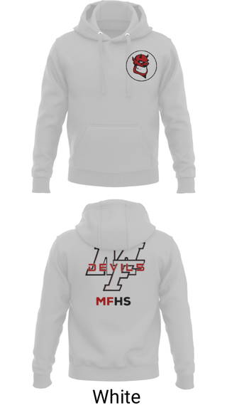 Hoodie, Marion Franklin lady Red Devils, Women's Basketball, Teamtime, Team time, sublimation, custom sports apparel, team uniforms, spirit wear, spiritwear, sports uniforms, custom shirts, team store, custom team store, fundraiser sports, apparel fundraiser