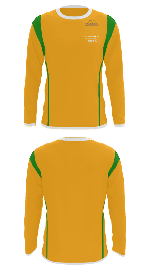 Long Sleeve Performance Shirt, Crawford Mosley High School Basketball, Men's Basketball, Teamtime, Team time, sublimation, custom sports apparel, team uniforms, spirit wear, spiritwear, sports uniforms, custom shirts, team store, custom team store, fundraiser sports, apparel fundraiser