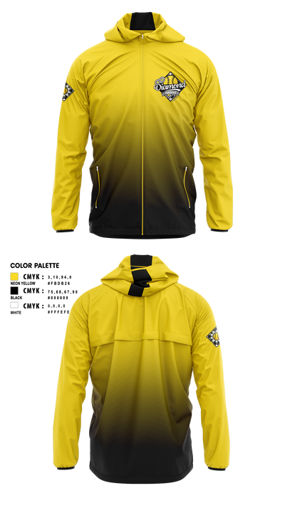 Diamond Daisies Windbreaker - 2