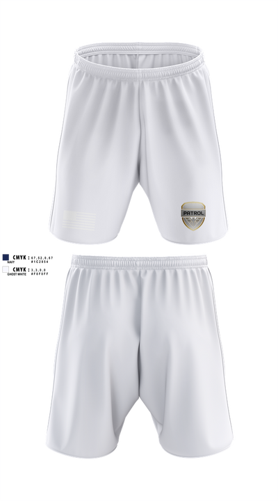 Patrol Athletic Shorts With Pockets - 101