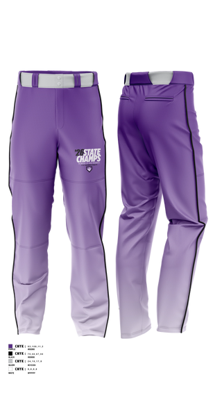 Baseball Pants, Valmeyer Pirates Jr. High Baseball, Baseball, Teamtime, Team time, sublimation, custom sports apparel, team uniforms, spirit wear, spiritwear, sports uniforms, custom shirts, team store, custom team store, fundraiser sports, apparel fundraiser