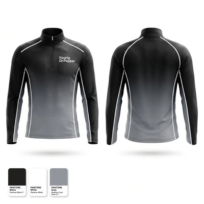 Keurig Dr Pepper Quarter Zip Jacket - 1