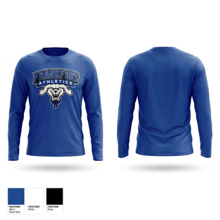 Long Sleeve Performance Shirt, Frankfort Hotdogs, Baseball, Teamtime, Team time, sublimation, custom sports apparel, team uniforms, spirit wear, spiritwear, sports uniforms, custom shirts, team store, custom team store, fundraiser sports, apparel fundraiser