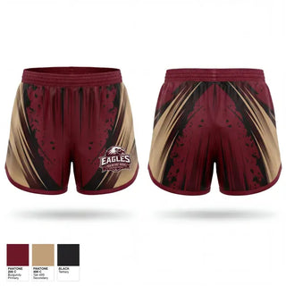 Womens Shorts, Marín Eagles, Women's Basketball, Teamtime, Team time, sublimation, custom sports apparel, team uniforms, spirit wear, spiritwear, sports uniforms, custom shirts, team store, custom team store, fundraiser sports, apparel fundraiser
