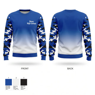 Crew Neck Sweatshirt, Dover High School, , Teamtime, Team time, sublimation, custom sports apparel, team uniforms, spirit wear, spiritwear, sports uniforms, custom shirts, team store, custom team store, fundraiser sports, apparel fundraiser