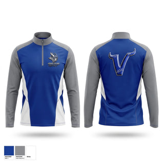 Quarter Zip Jacket, Grand Island Vikings, Baseball, Teamtime, Team time, sublimation, custom sports apparel, team uniforms, spirit wear, spiritwear, sports uniforms, custom shirts, team store, custom team store, fundraiser sports, apparel fundraiser