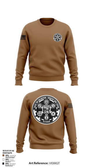 Crew Neck Sweatshirt, 501st Legion, Army, Teamtime, Team time, sublimation, custom sports apparel, team uniforms, spirit wear, spiritwear, sports uniforms, custom shirts, team store, custom team store, fundraiser sports, apparel fundraiser