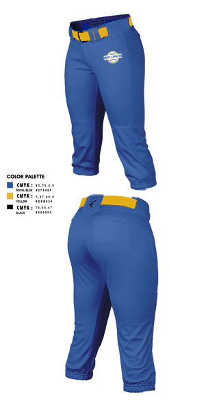 Softball Pants, Santa Clara PAL Sparks, Softball, Teamtime, Team time, sublimation, custom sports apparel, team uniforms, spirit wear, spiritwear, sports uniforms, custom shirts, team store, custom team store, fundraiser sports, apparel fundraiser