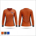 Eagle Pass 43300060 Women's Long Sleeve V-neck Shirt - 1