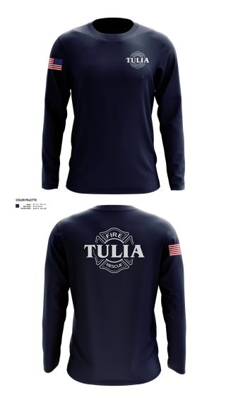 Long Sleeve Performance Shirt, Tulia Fire Department, Fire Department, Teamtime, Team time, sublimation, custom sports apparel, team uniforms, spirit wear, spiritwear, sports uniforms, custom shirts, team store, custom team store, fundraiser sports, apparel fundraiser