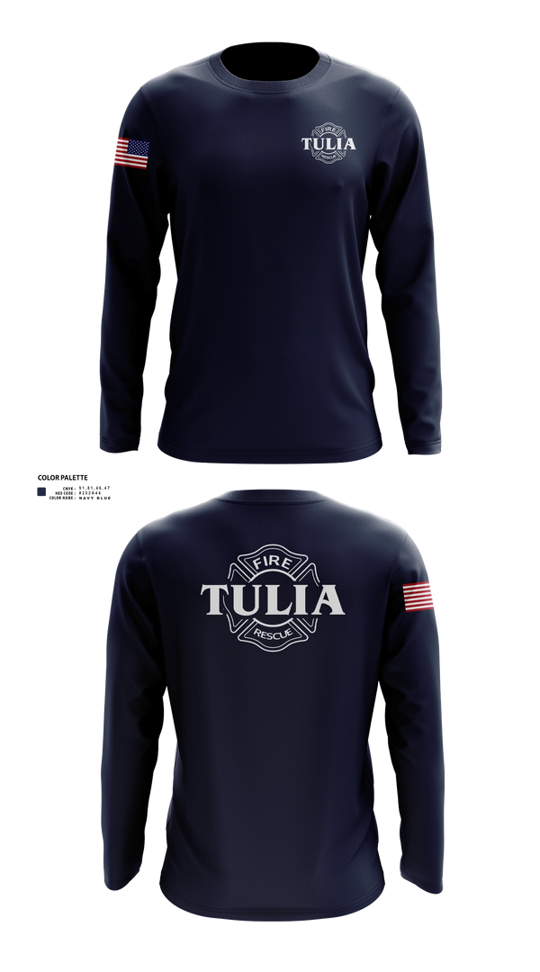 Long Sleeve Performance Shirt, Tulia Fire Department, Fire Department, Teamtime, Team time, sublimation, custom sports apparel, team uniforms, spirit wear, spiritwear, sports uniforms, custom shirts, team store, custom team store, fundraiser sports, apparel fundraiser