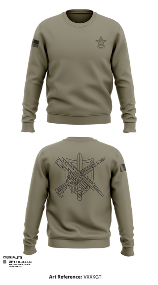 Crew Neck Sweatshirt, Emergency Response Team, Police, Teamtime, Team time, sublimation, custom sports apparel, team uniforms, spirit wear, spiritwear, sports uniforms, custom shirts, team store, custom team store, fundraiser sports, apparel fundraiser