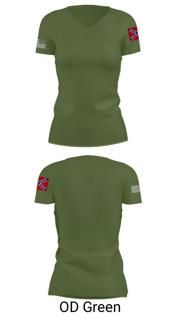 Women's Short Sleeve Vneck Shirt, GOD'S GANGSTER'SBarnetts, Marines, Teamtime, Team time, sublimation, custom sports apparel, team uniforms, spirit wear, spiritwear, sports uniforms, custom shirts, team store, custom team store, fundraiser sports, apparel fundraiser
