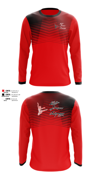 Long Sleeve Performance Shirt, Vault Dance Company, Cheer, Teamtime, Team time, sublimation, custom sports apparel, team uniforms, spirit wear, spiritwear, sports uniforms, custom shirts, team store, custom team store, fundraiser sports, apparel fundraiser