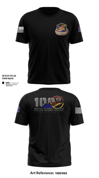 Short Sleeve Performance Shirt, 100th Missile Defense Brigade, , Teamtime, Team time, sublimation, custom sports apparel, team uniforms, spirit wear, spiritwear, sports uniforms, custom shirts, team store, custom team store, fundraiser sports, apparel fundraiser