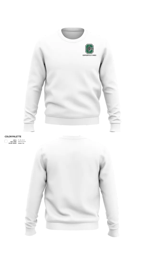 Crew Neck Sweatshirt, Coopersville Dance Team, Spirit Store, Teamtime, Team time, sublimation, custom sports apparel, team uniforms, spirit wear, spiritwear, sports uniforms, custom shirts, team store, custom team store, fundraiser sports, apparel fundraiser