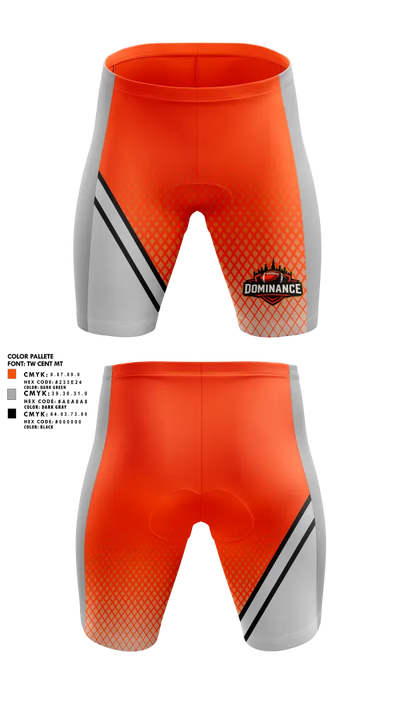 Dominance 51962035 Men's Compression Shorts - 1