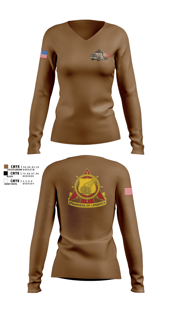 Womens Long Sleeve Vneck Shirt, Springboro Panthers, Baseball, Teamtime, Team time, sublimation, custom sports apparel, team uniforms, spirit wear, spiritwear, sports uniforms, custom shirts, team store, custom team store, fundraiser sports, apparel fundraiser