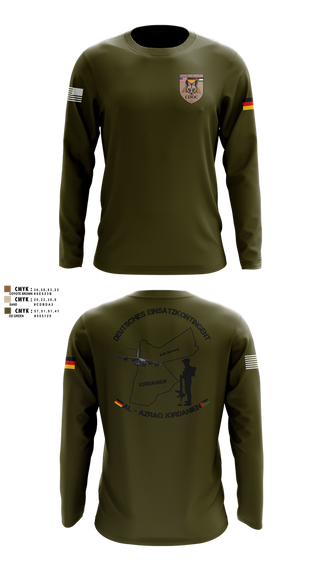 Long Sleeve Performance Shirt, DEU EinsKtgt CD/CBI, , Teamtime, Team time, sublimation, custom sports apparel, team uniforms, spirit wear, spiritwear, sports uniforms, custom shirts, team store, custom team store, fundraiser sports, apparel fundraiser