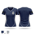 Wright Patterson Air Force Base Police Department Women's Short Sleeve V-neck Shirt - 1