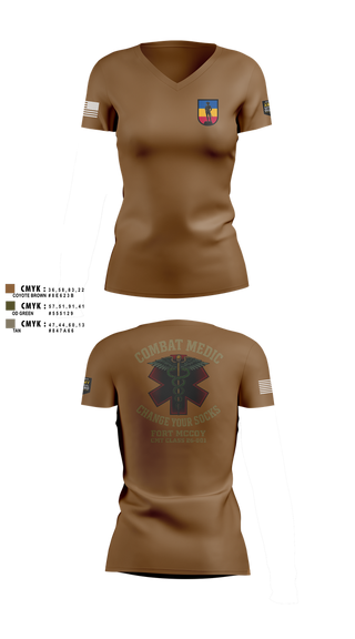 Womens Short Sleeve Vneck Shirt, 426 RTI, National Guard, Teamtime, Team time, sublimation, custom sports apparel, team uniforms, spirit wear, spiritwear, sports uniforms, custom shirts, team store, custom team store, fundraiser sports, apparel fundraiser