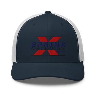 SPRINX FIRE PROTECTION 22334846 Retro Trucker Hat | Yupoong 6606