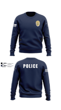 McCordsville Police Department 1417548 Crew Neck Sweatshirt - 4