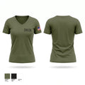 Queen City Community 49783134 Women's Short Sleeve V-neck Shirt - 1