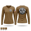 Region III Homeland Response Force 77109234 Women's Long Sleeve V-neck Shirt - 1
