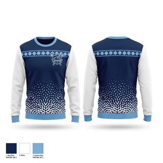 Crew Neck Sweatshirt, La Plata Warriors, Women's Lacrosse, Teamtime, Team time, sublimation, custom sports apparel, team uniforms, spirit wear, spiritwear, sports uniforms, custom shirts, team store, custom team store, fundraiser sports, apparel fundraiser